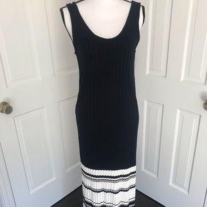 Knit maxi dress